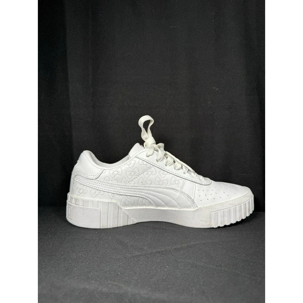 PUMA x Hello Kitty Collaboration - Cali White Sneakers - US Women Size 9.5